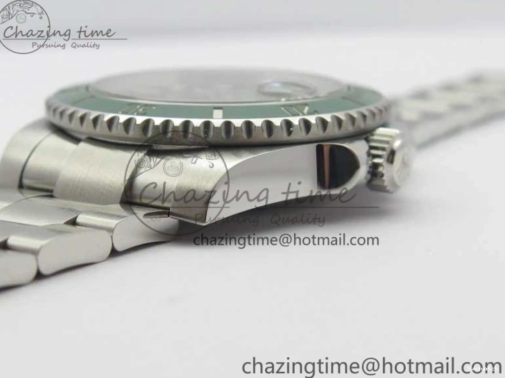 1:1 Ceramic Bracelet Submariner and Case Green V3 Edition ARF A2824 904L SS 116610 Best LV 0121